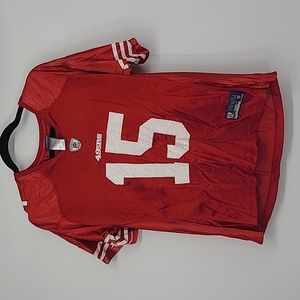 Vintage Reebok San Francisco 49ers Crabtree #15 jersey women's XL